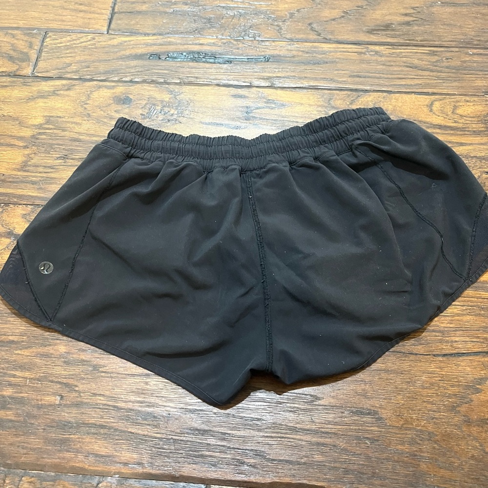 Lululemon Athletica Black Athletic Shorts Lightweight Performance